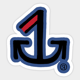 Love is a Boat Sticker